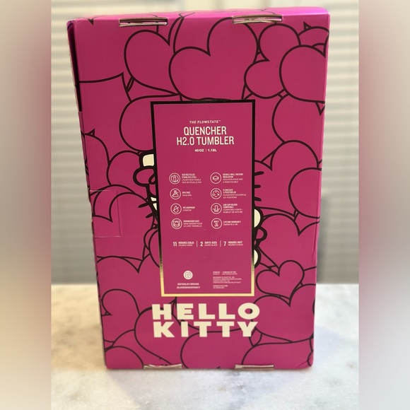Hello Kitty Stanley Limited Edition Valentine's Day Pink Tumbler, 40oz - Picture 7 of 11